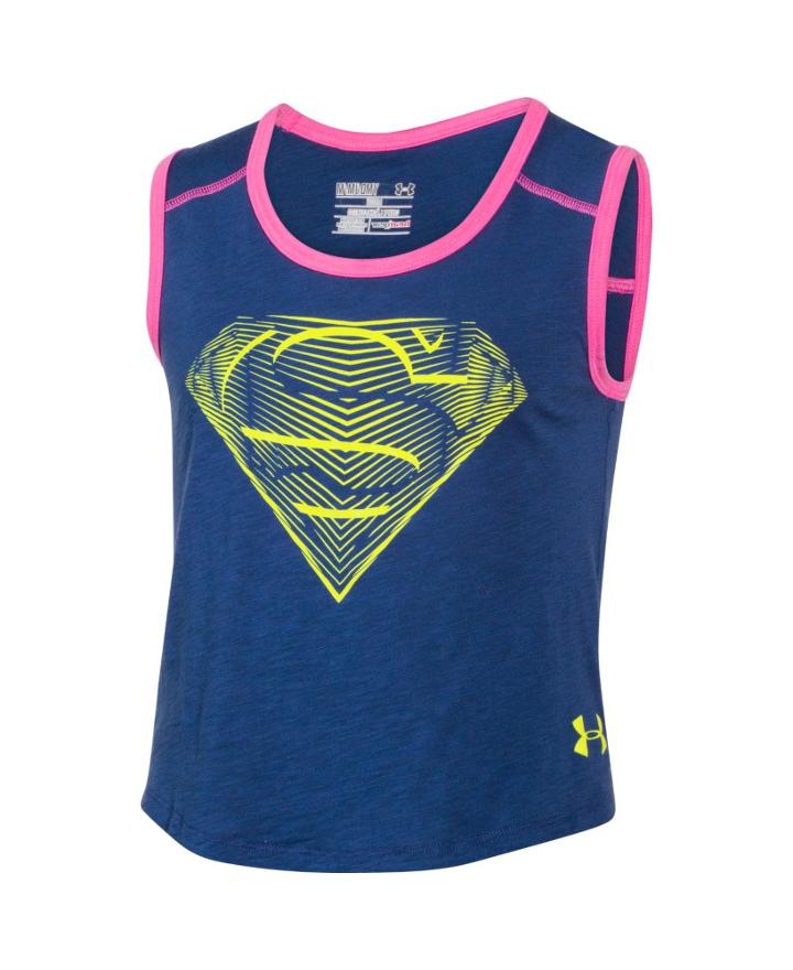 Girls' Under Armour Alter Ego Supergirl Muscle Tank