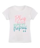 Under Armour Girls' Toddler Ua Play Win Repeat T-shirt