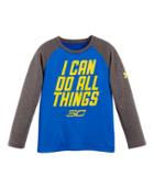 Under Armour Boys' Pre-school Sc30 I Can Do All Things Raglan Long Sleeve