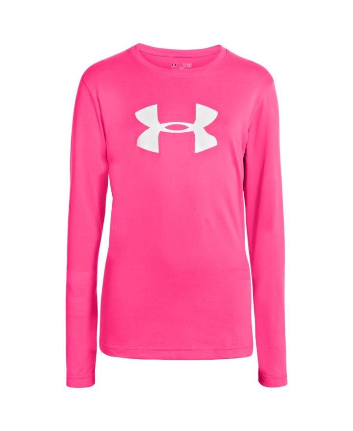 Under Armour Girls' Ua Tech Big Logo Long Sleeve