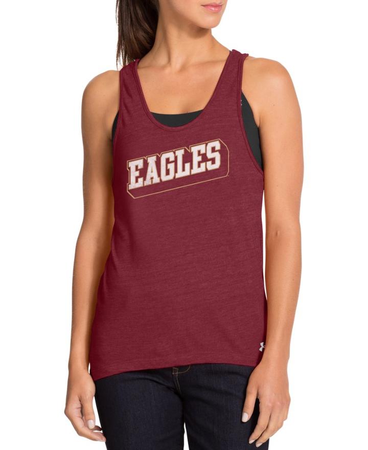 Women's Under Armour Legacy Boston Charged Cotton Tri-blend Tank