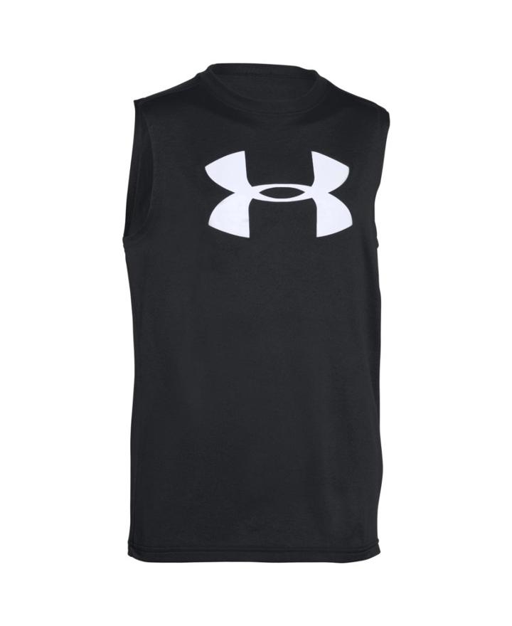 Under Armour Boys' Ua Big Logo Sleeveless T-shirt