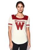 Under Armour Women's Wisconsin Ua Iconic Collection Jersey T-shirt