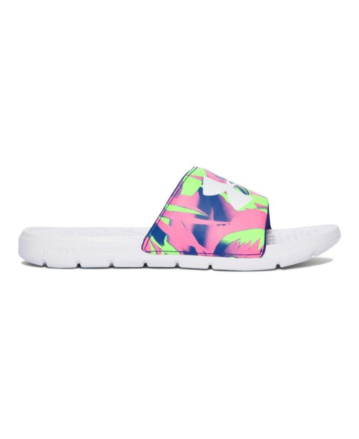 Under Armour Women's Ua Strike Floral Slides