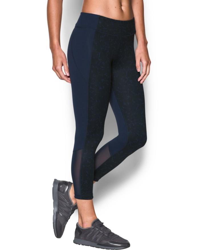 Under Armour Women's Ua Mirror Feathered Marble Crop