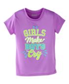 Under Armour Girls' Pre-school Ua Girls Make Boys Cry T-shirt