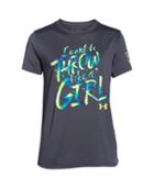 Under Armour Girls' Ua Throw Like A Girl T-shirt