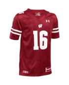 Under Armour Kids' Wisconsin Ua Premier Football Jersey