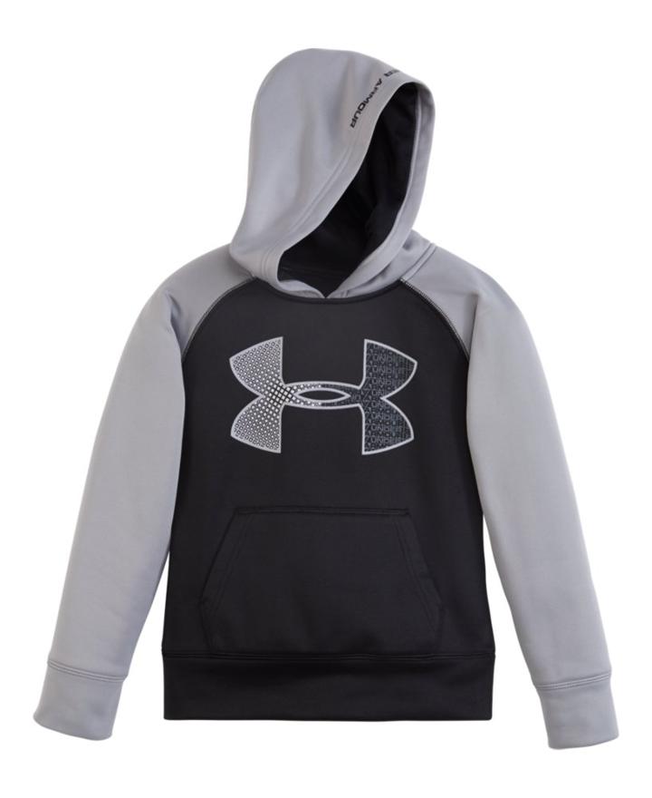 Under Armour Boys' Toddler Ua Jumbo Big Logo Hoodie
