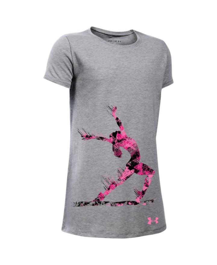 Under Armour Girls' Ua Dance Illustration T-shirt