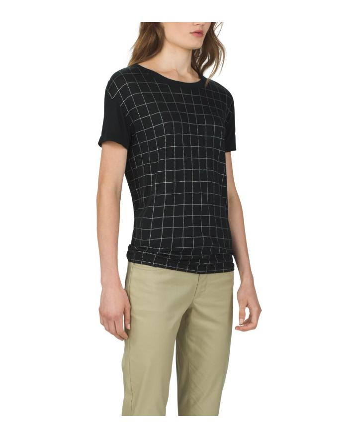 Under Armour Women's Uas Downtown Grid Graphic Modal Crew