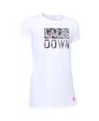 Under Armour Girls' Ua Laces Down Short Sleeve T-shirt