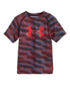 Under Armour Boys' Toddler Ua Geo Stacked Raglan T-shirt