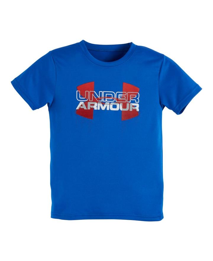 Under Armour Boys' Pre-school Ua Big Logo Iteration Short Sleeve T-shirt