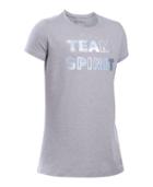 Under Armour Girls' Ua Team Spirit Short Sleeve T-shirt