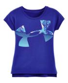 Under Armour Girls' Pre-school Ua Knockout Jumbo Logo Short Sleeve T-shirt