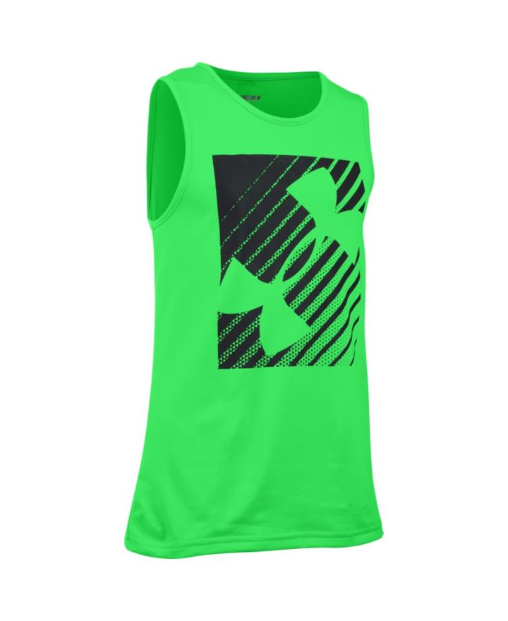Under Armour Boys' Ua Inclined Wordmark Tank