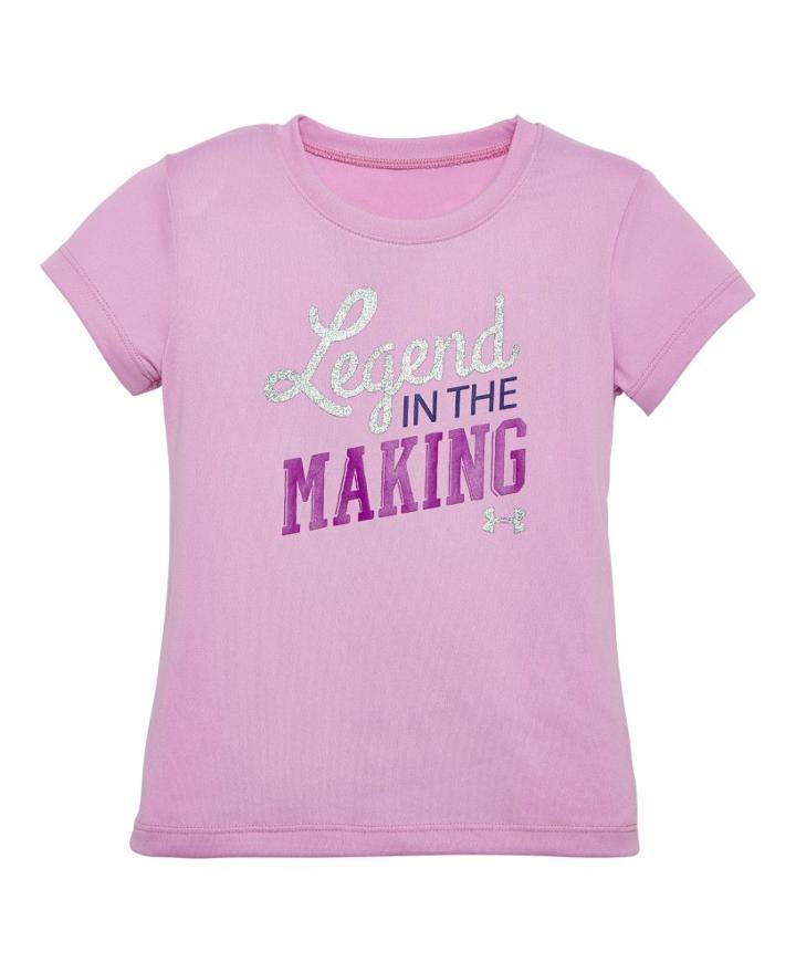 Under Armour Girls' Pre-school Ua Legend In The Making Short Sleeve T-shirt