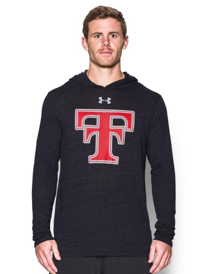 Under Armour Men's Texas Tech Ua Tri-blend Hoodie