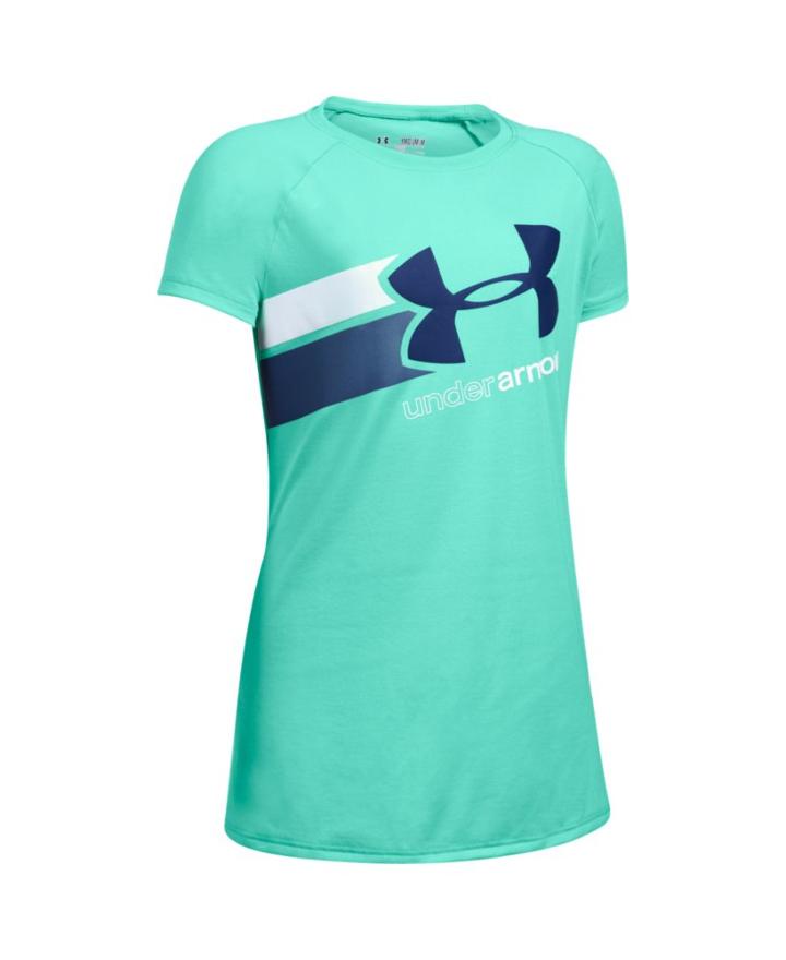 Under Armour Girls' Ua Fast Lane T-shirt