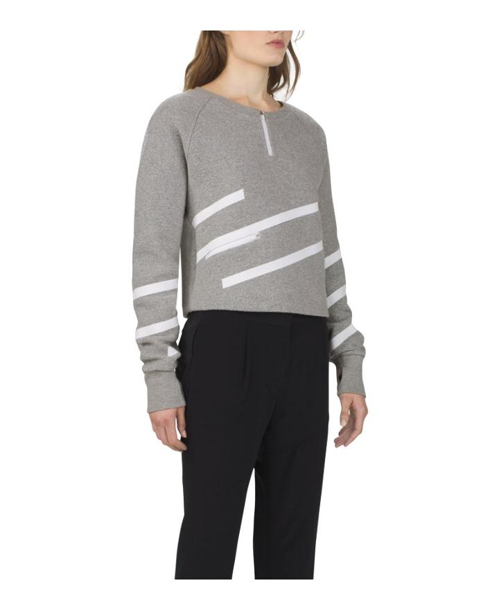 Under Armour Women's Uas Hockey Textured Wool Fleece  Zip Sweatshirt