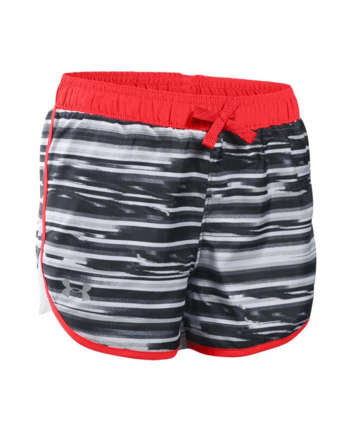 Under Armour Girls' Ua Fast Lane Novelty Shorts
