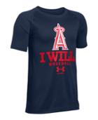 Under Armour Boys' Los Angeles Angels I Will Ua Tech T-shirt