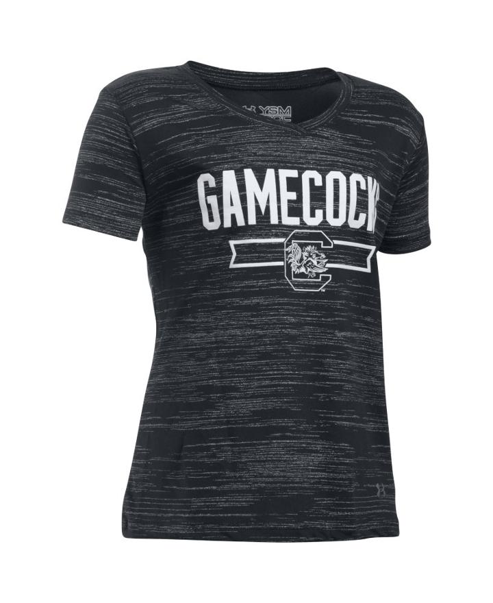 Under Armour Girls' South Carolina Ua Tech Shimmer T-shirt