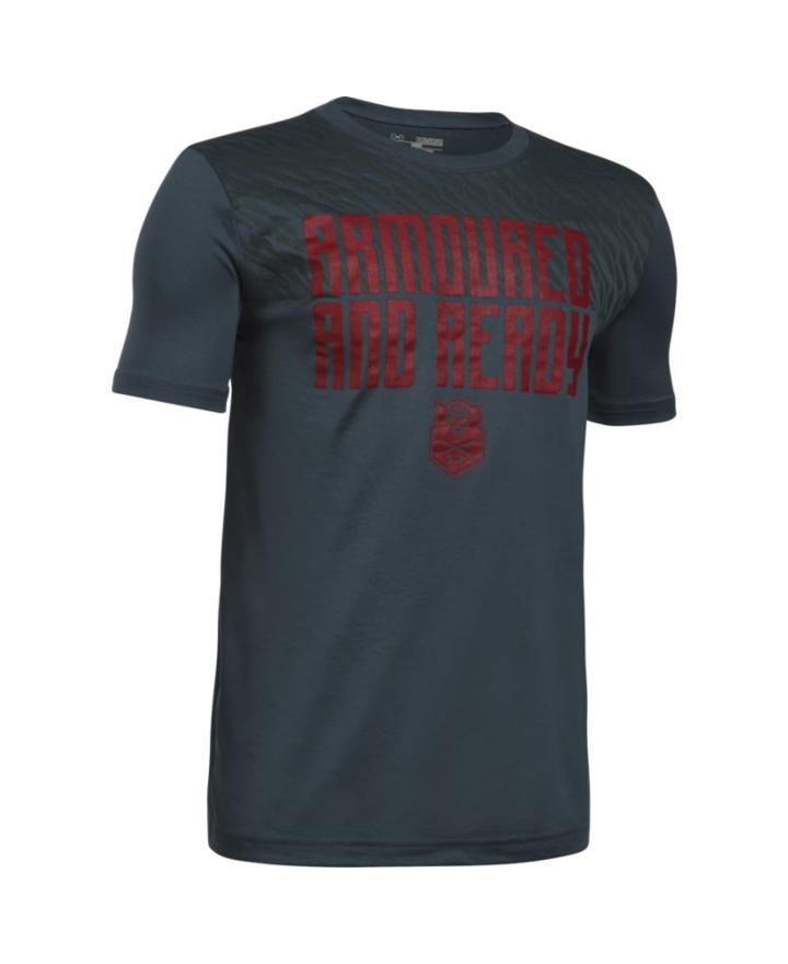 Under Armour Boys' Ua Basketball Armoured T-shirt