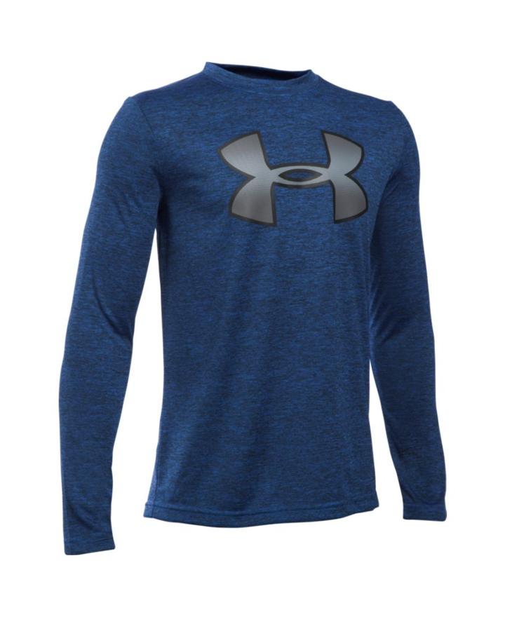 Under Armour Boys' Ua Novelty Big Logo Long Sleeve