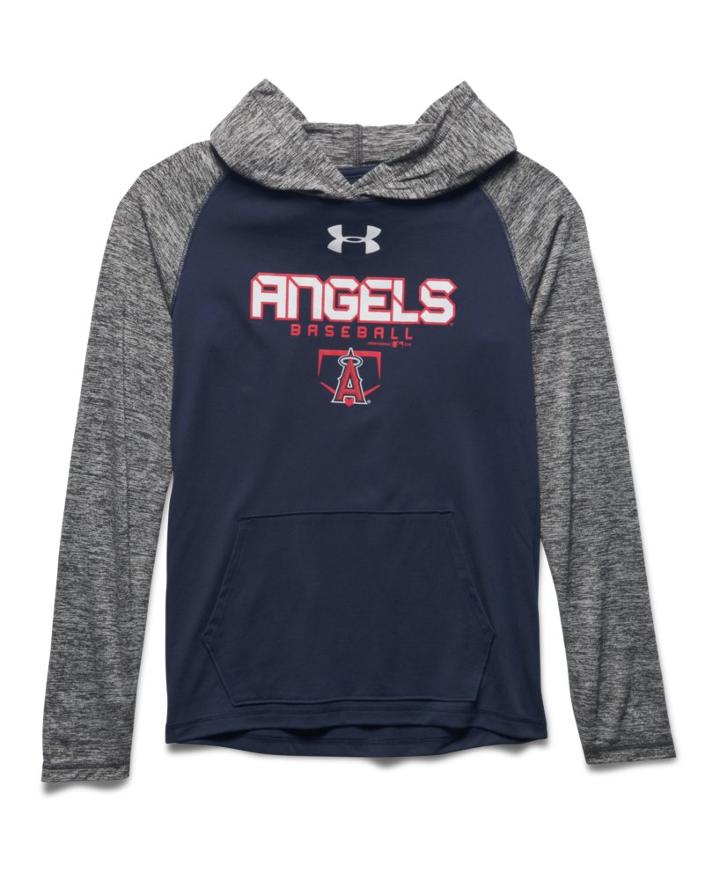 Under Armour Boys' Los Angeles Angels Ua Tech Hoodie