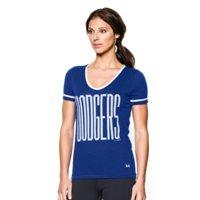 Under Armour Women's Los Angeles Dodgers Ua Shirzee T-shirt