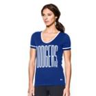 Under Armour Women's Los Angeles Dodgers Ua Shirzee T-shirt