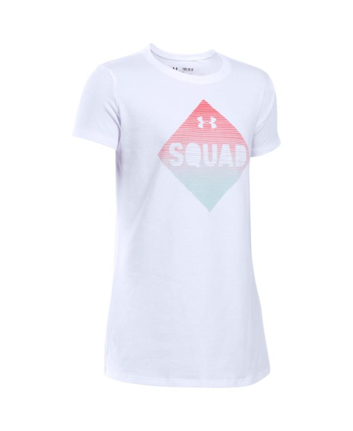 Under Armour Girls' Ua Armour Squad Short Sleeve T-shirt