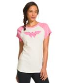 Under Armour Women's Ua Power In Pink Alter Ego Wonder Woman Short Sleeve