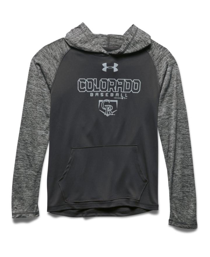 Under Armour Boys' Colorado Rockies Ua Tech Hoodie
