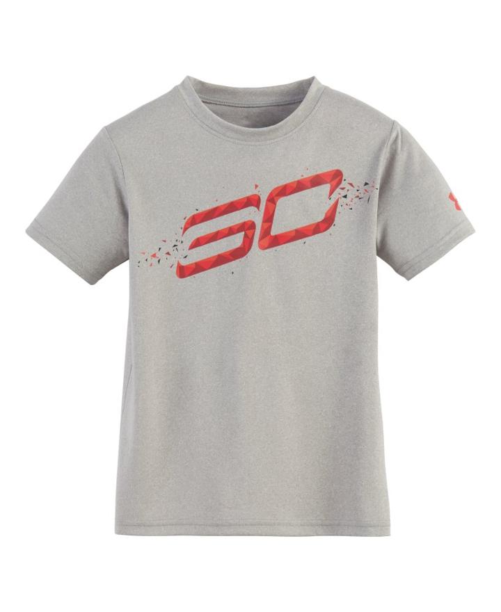 Under Armour Boys' Pre-school Sc30 Player Short Sleeve Shirt