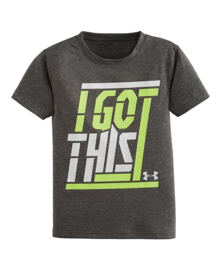 Under Armour Boys' Infant Ua I Got This Short Sleeve T-shirt