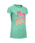 Under Armour Girls' Ua Play Win Repeat Short Sleeve T-shirt