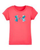 Under Armour Girls' Pre-school Ua Tide Big Logo T-shirt