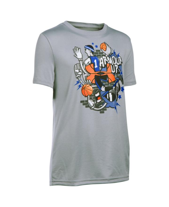 Under Armour Boys' Ua Throw It Down T-shirt