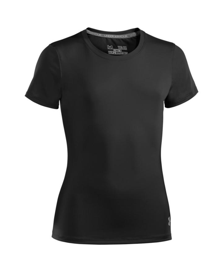 Under Armour Girls' Heatgear Sonic Short Sleeve