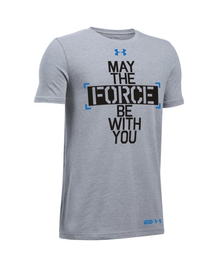 Under Armour Boys' Ua Star Wars Force Be With You T-shirt
