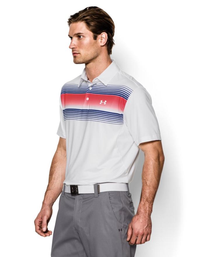 Under Armour Men's Ua Front9 Chest Stripe Polo