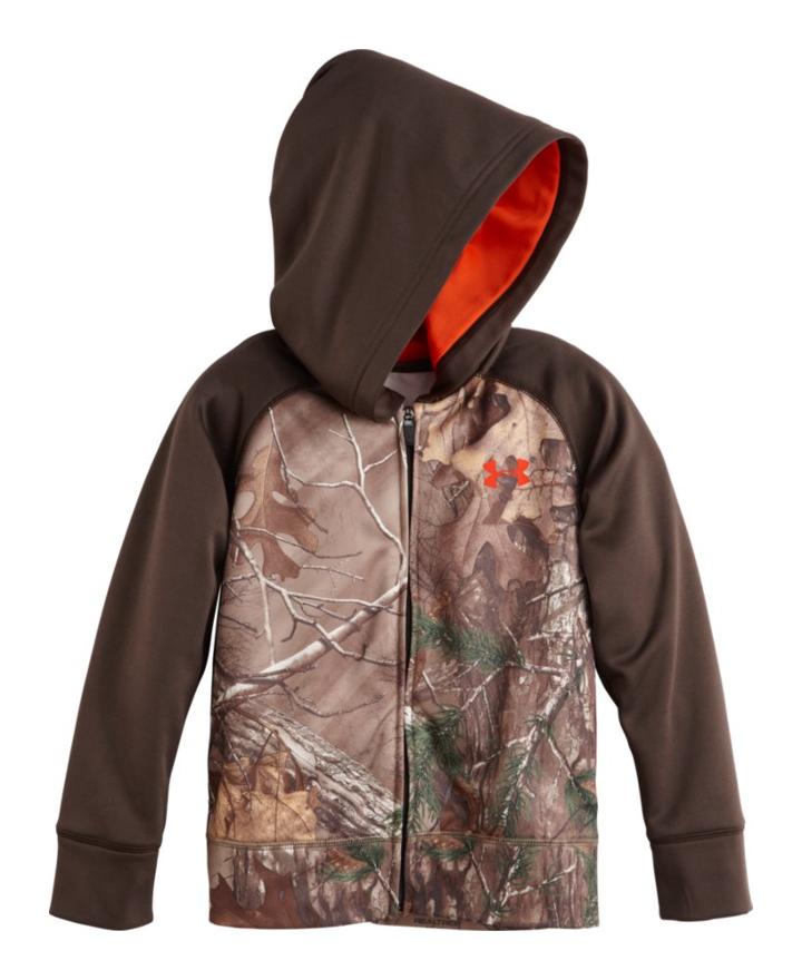 Under Armour Boys' Toddler Ua Raglan Real Tree Hoodie
