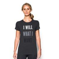 Under Armour Women's Ua I Will What I Want Tri-blend T-shirt