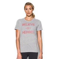 Under Armour Women's Ua Believe In Heroes Short Sleeve T-shirt