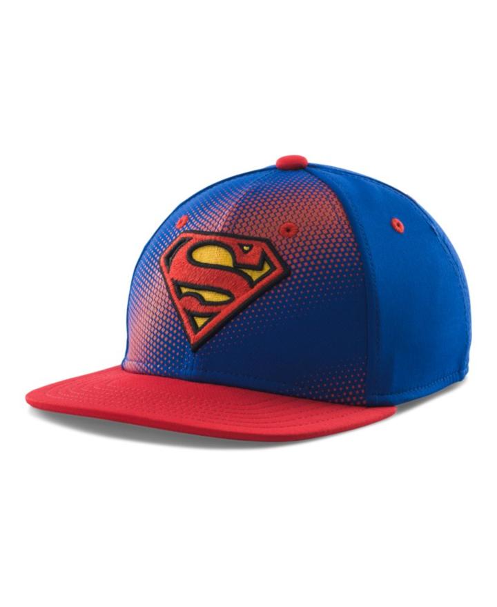 Under Armour Boys' Ua Superman Stretch Fit Cap