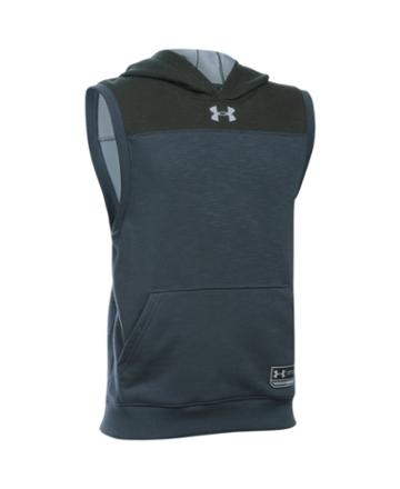 Under Armour Boys' Ua Click-clack Sleeveless Hoodie