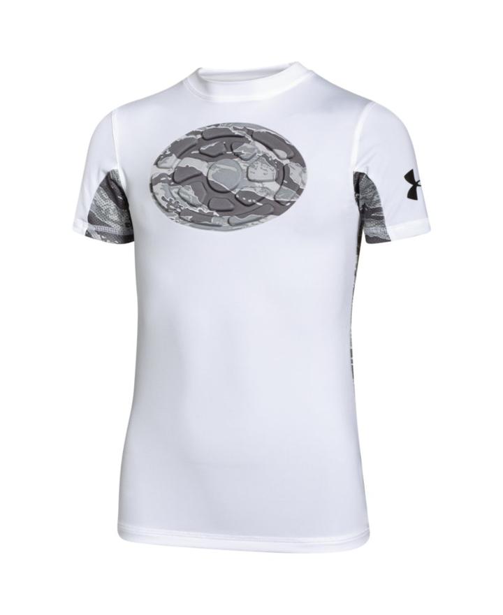 Under Armour Boys' Ua Gameday Armour Chest Short Sleeve Shirt